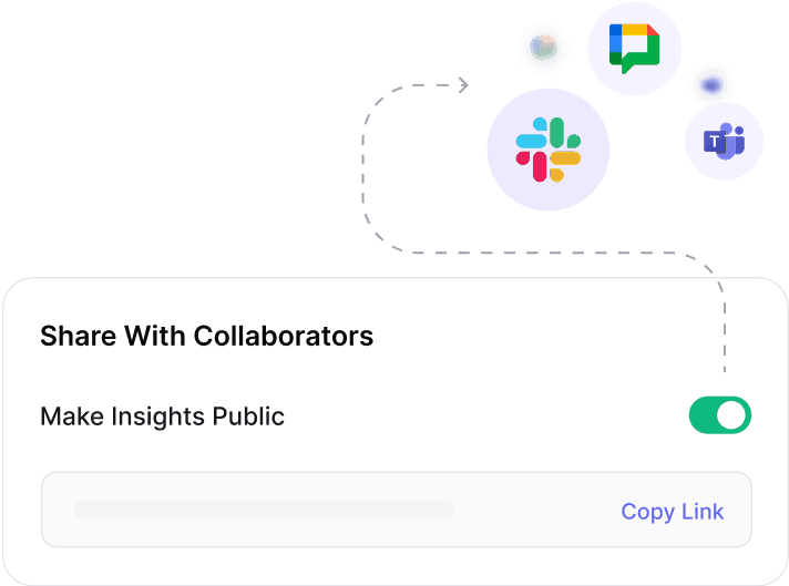 Share Team Interface
